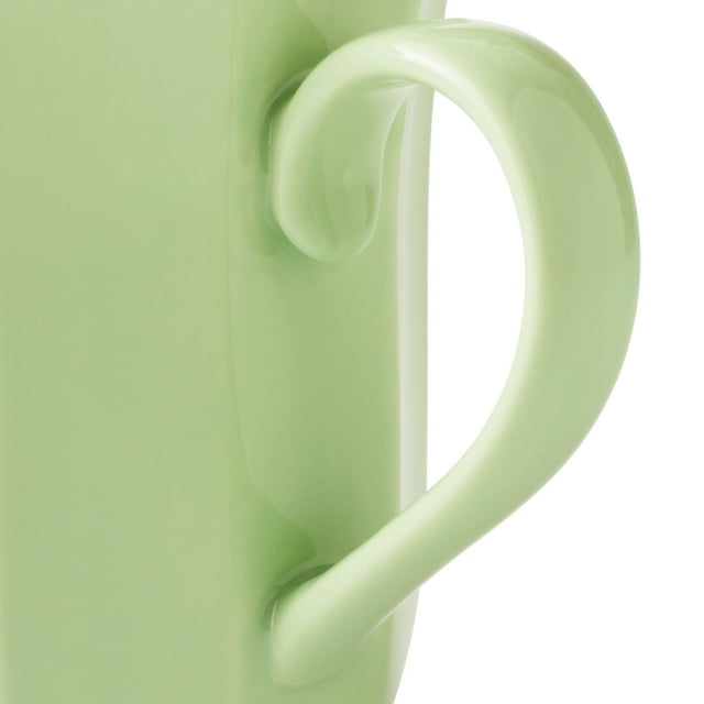 Painted Meadow Ceramic Mugs, Tea Mugs, Coffee Mugs -6-Ounce (Set of 4) Painted Meadow Ceramic Mugs, Tea Mugs, Coffee Mugs -6-Ounce (Set of 4)
